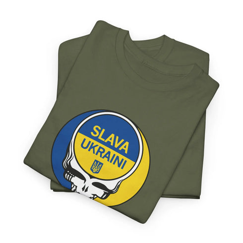 Grateful Dead - Slava Ukraini Stealie Grateful Dead T-Shirt - StealieShop